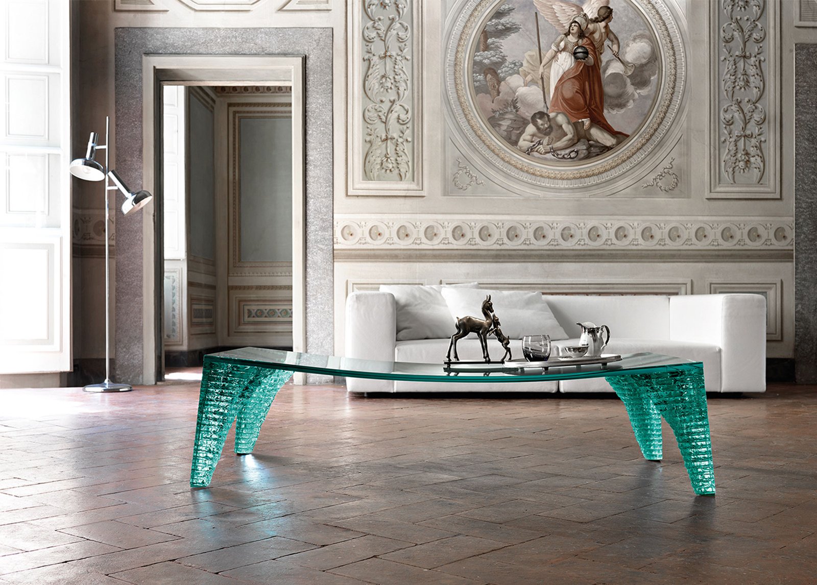 Table basse FIAM Atlas transparente